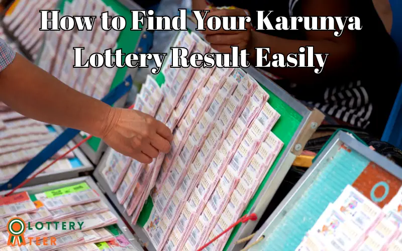 karunya lottery result