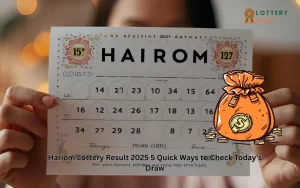 hariom lottery result